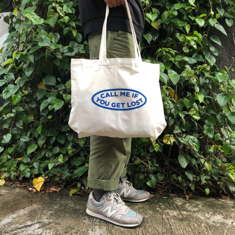 TOTEBAG CallMe CASUAL Tote Bag Aesthetic Kekinian Tote bag Landscape Muat Laptop
