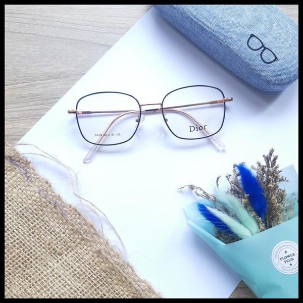 PHOTOCROMIC KACAMATA 6639 BLUERAY ANTI RADIASI VINTAGE FRAME OPTIK WANITA PRIA TERBARU FASHION STYLE