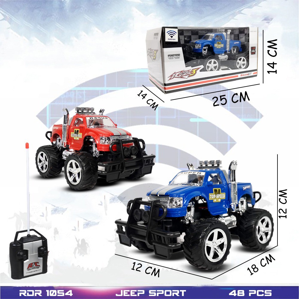 PROMO RDR1052 RDR1054 RDR1085 RC Jeep Offroad Mainan Anak Mobil Remote Control Radio Control Koleksi