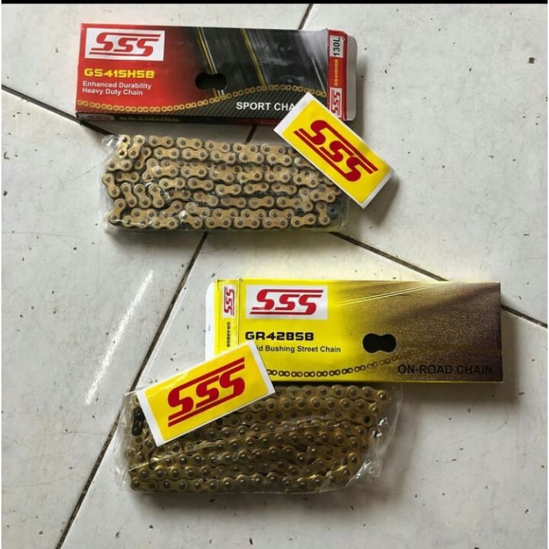 rantai rante Sss 428 rantai triple S 428