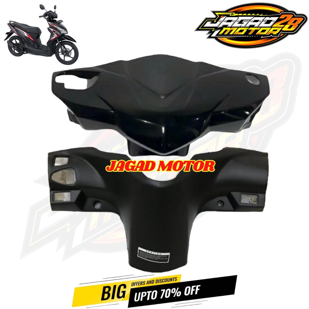 Batok Depan Belakang Vario 110 Fi Led Hitam / Batok Totok Depan Belakang Vario 110 Fi Remote K46 Hitam / Batok Kepala Depan Belakang Vario 110 Fi Injeksi Hitam / Batok Depan Belakang Honda Vario 110 Fi Hitam