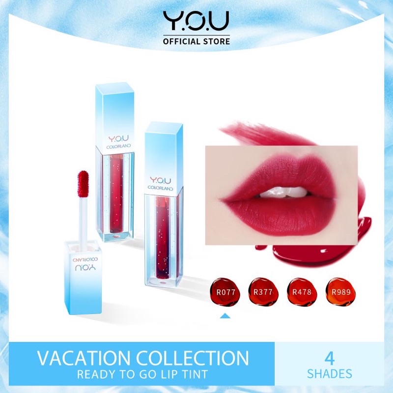 YOU Colorland Ready To Go Lip Tint / Lip Tint You / Liptint You / Lip Tint Colorland / Liptint Color