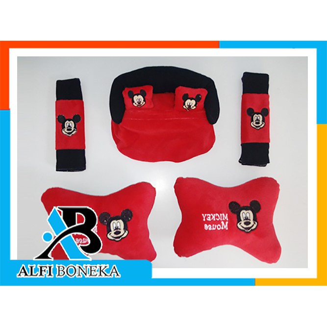 [ COD ] Set Bantal mobil karakter - Bantal Mobil Set - Bantal Mobil Interior - Bantal Mobil Car Set - Bantal Jok Mobil Set - Bantal Mobil Set Karakter