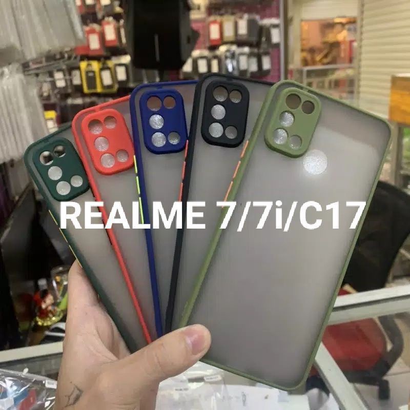 Slikon terbaru tipe Hp realme 8/realme8 pro/8i/7i/7/C17/7 pro/realme 6/realme 6 pro/realme 6i My Choise Case Dove Bumper Aero Fuze Macaroni