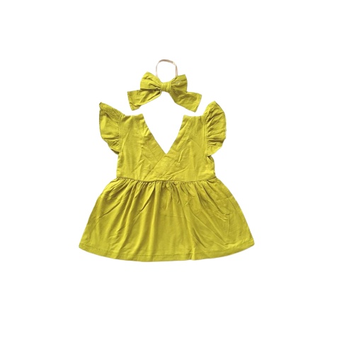 PUNCAK 3.3 stoberi baby - DRESS BABY VIVI Free Headband DRESS ANAK PEREMPUAN
