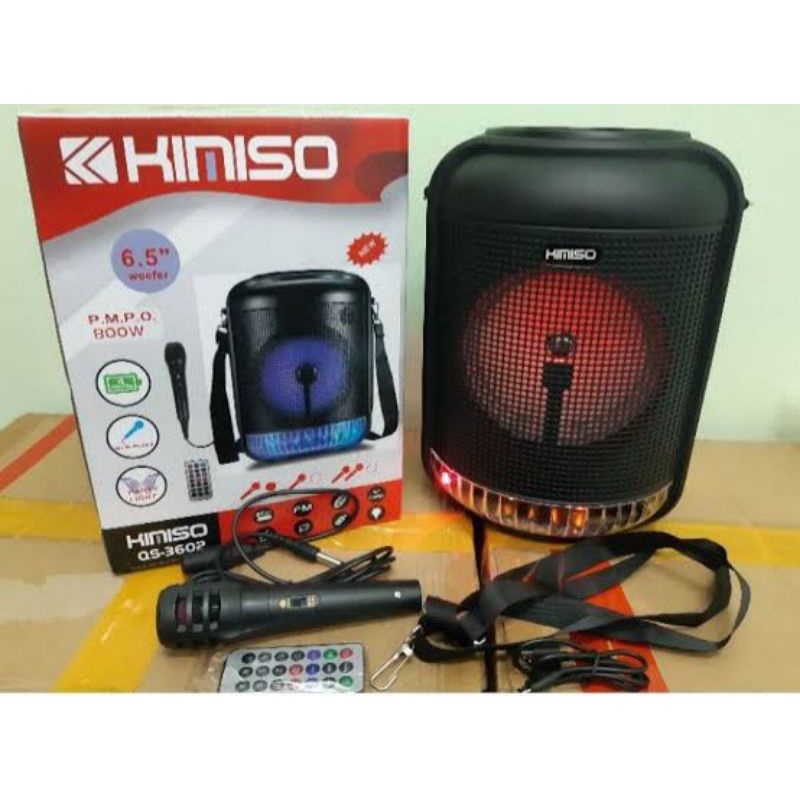 Speaker Bluetooth SQ4001 Bonus Mic 8Inch Radio Fm/Salon Aktif Portable tabung/Speaker Aktif Wireless