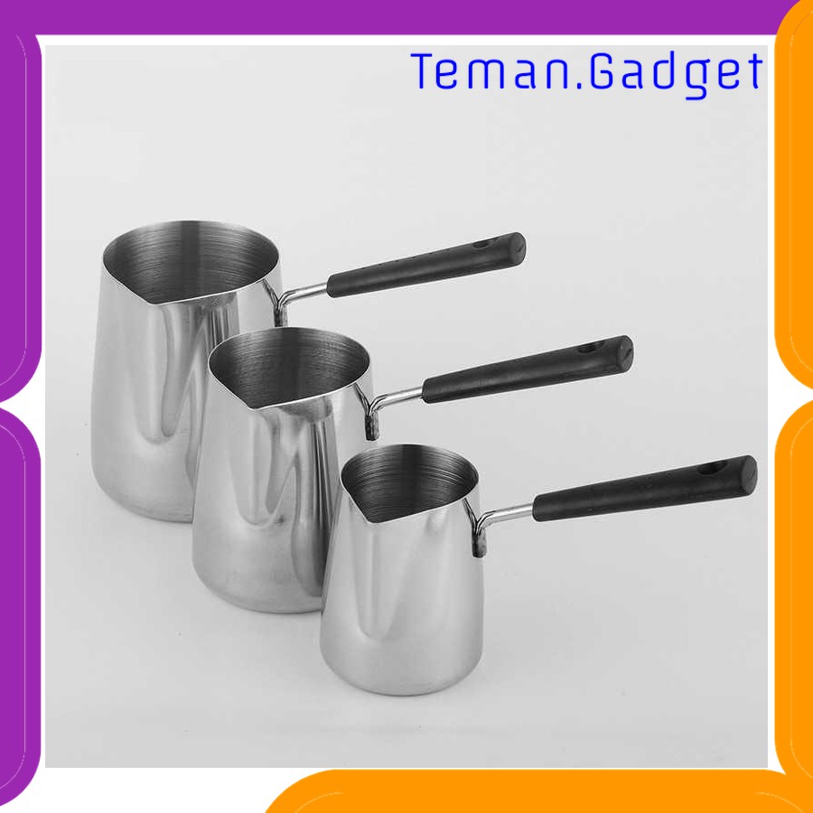 TC-PD010 DROHOEY GELAS KOPI ESPRESSO LATTE LONG HANDLE STAINLESS STEEL - S07