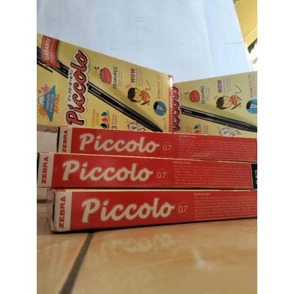 

pulpen piccolo, ballpoint Piccolo tinta hitam