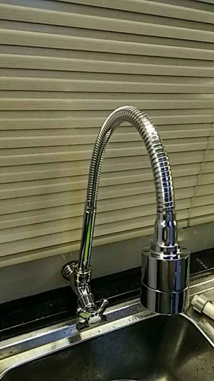 Onda V 689 Gwc 1/2 Keran Dapur (kran Leher Angsa Fleksibel)