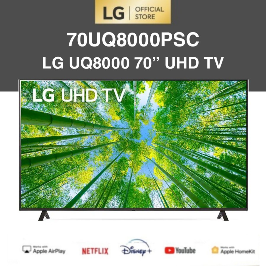 2022 LG 70UQ8000PSC / 70UQ8000 70” UHD 4K Smart TV ThinQ