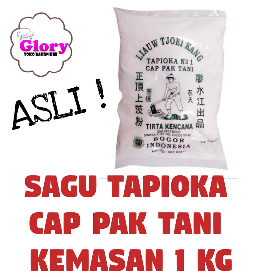 

sagu tani liauw tjoei kang 1kg 1 dus isi 25kg