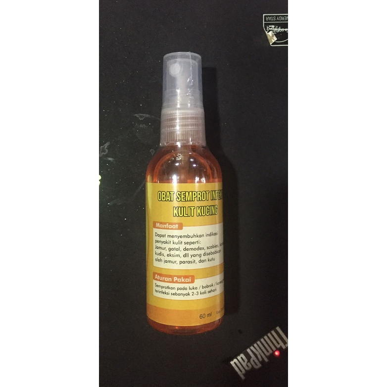 TRIDEX Obat Anti Jamur Koreng Kurab Kucing 60ml Demodex Scabies Eksim