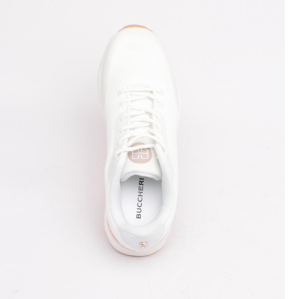 Terbaru.. Sepatu Sneakers Wanita Buccheri Domani White