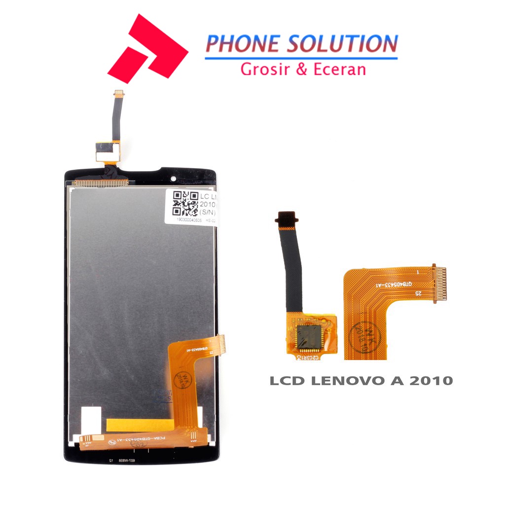 LCD Lenovo A2010 Fullset Touchscreen // Supplier LCD Lenovo - Garansi 1 Bulan