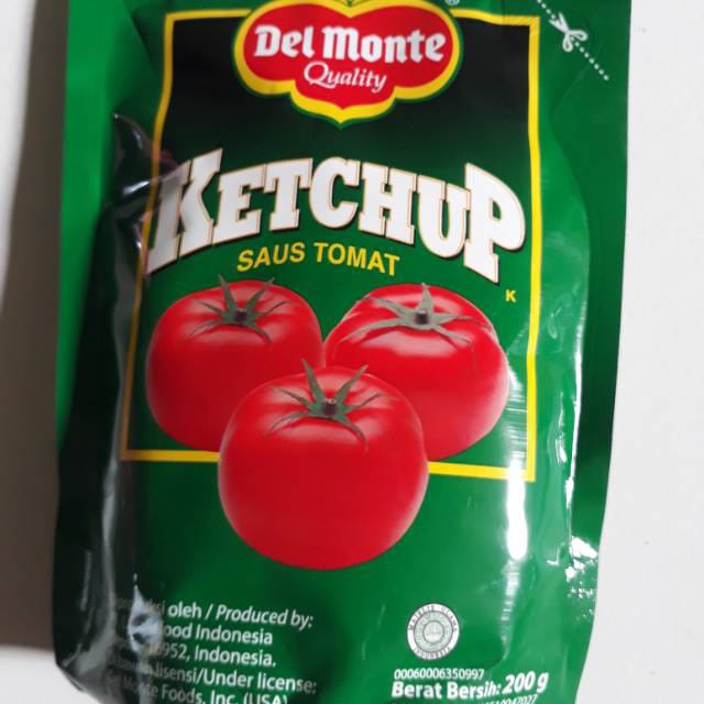 

Delmonte Ketchup Pouch Berat 200gr