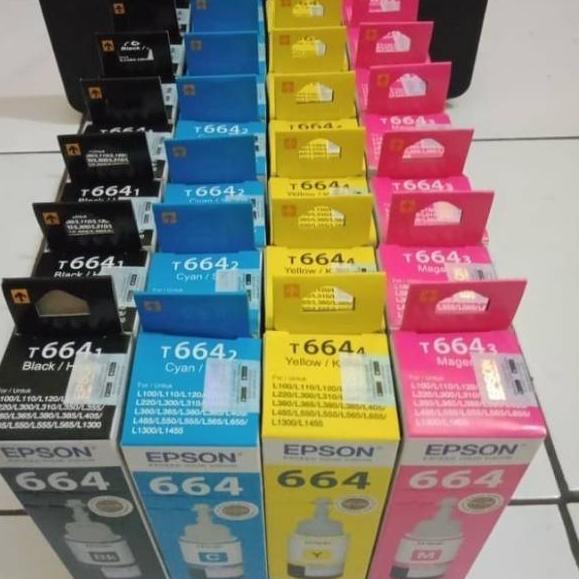 ✩ Tinta Epson Black Tinta Epson 664 ⅍