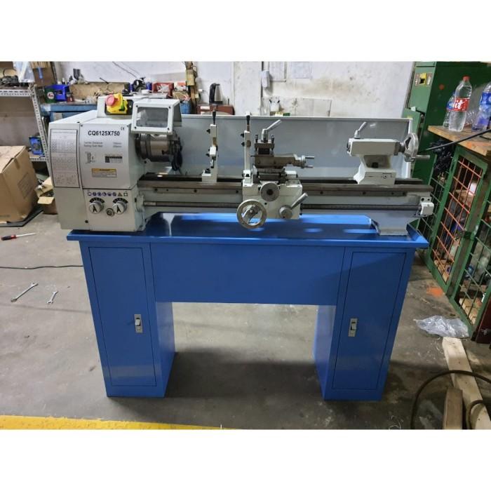 Zaa | Mesin Bubut Cq 6125 X 750 Long 75 Cm ( Bench Lathe )