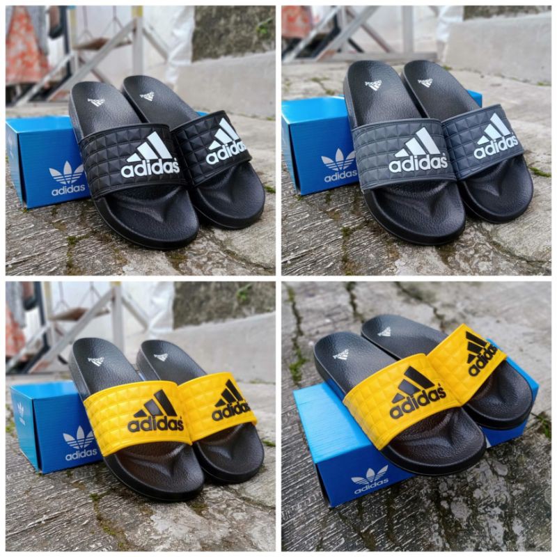 Sendal Slide Adidas/Sandal Pria/Sendal Slop Adidas / Sandal Pria