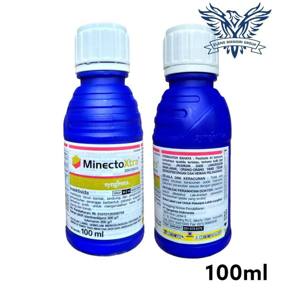 MINECTO XTRA 200/200SC 100ml Insektisida Penghambat Pertumbuhan Serangga Siantraniliprol 200 g/l Iufenuron 200 g/l Losmine