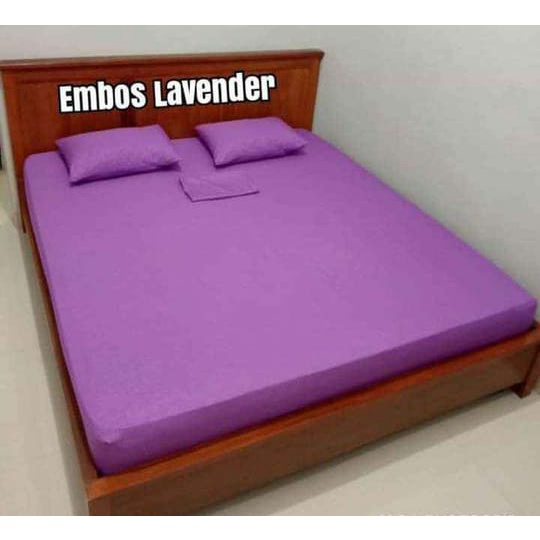 SPREI POLOS EMBOS ADEM, LEMBUT, &amp; ANTI LUNTUR BAHAN KATUN DISPERSE MIRIP BONITA