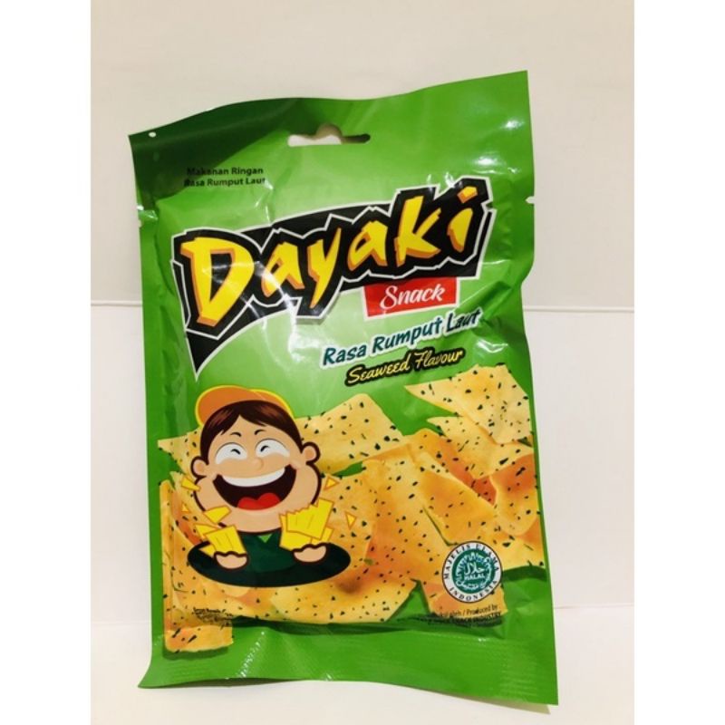 

‼️STOK BARU ‼️ DAYAKI SNACK RASA RUMPUT LAUT || DAYAKI MAKANAN RINGAN RASA RUMPUT LAUT