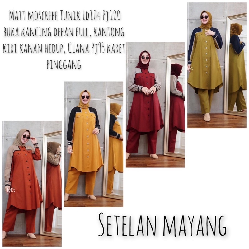 MAYANG SETELAN SET WANITA mA