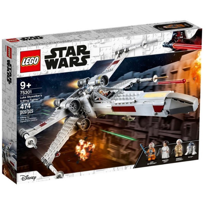 Mainan Lego-Starwars Luke Skywalkers X-Wing Fighter