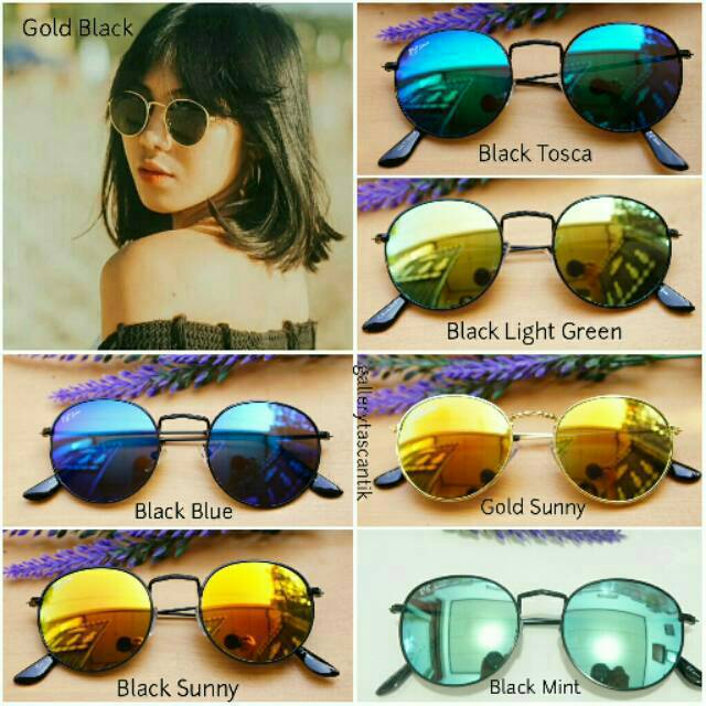 (CA 132 RV) KACAMATA OVAL KOREA HARGA GROSIR