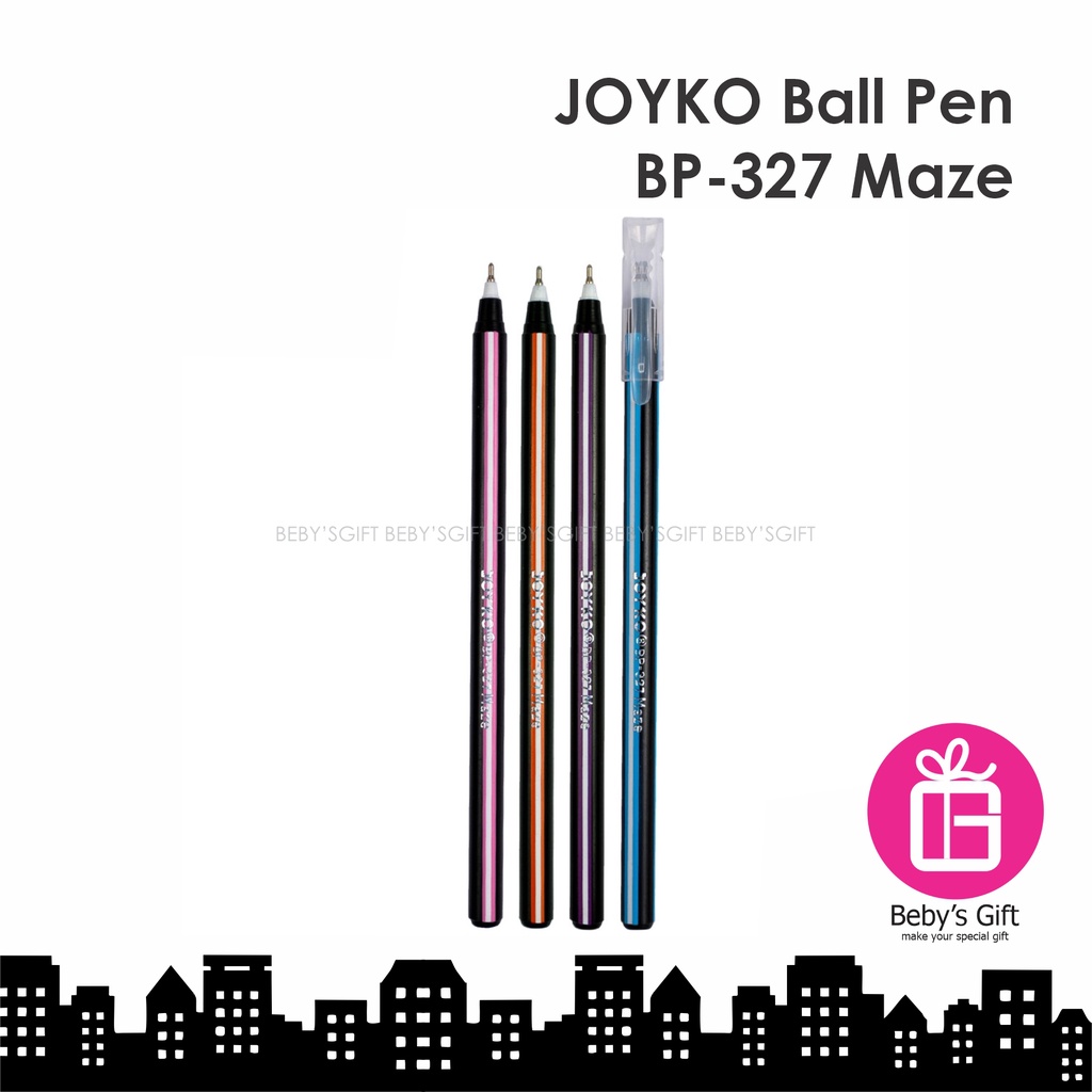 

Joyko Ball Pen (Pena) BP-327 Maze / Bolpen Pulpen Bolpoin