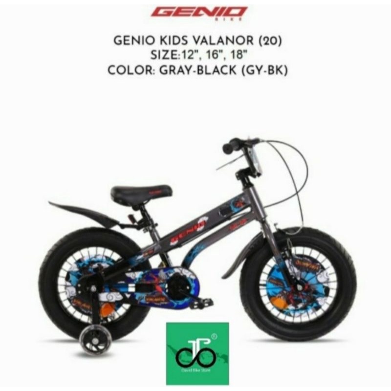 Sepeda anak BMX 18" Genio Valanor 18