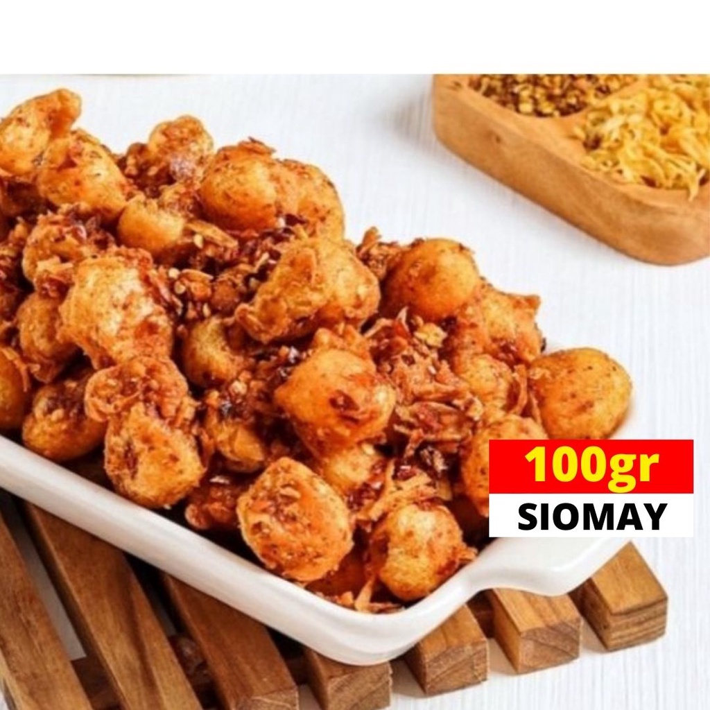 Jual Siomay Mini Kering Original Pedas 100gr Shopee Indonesia