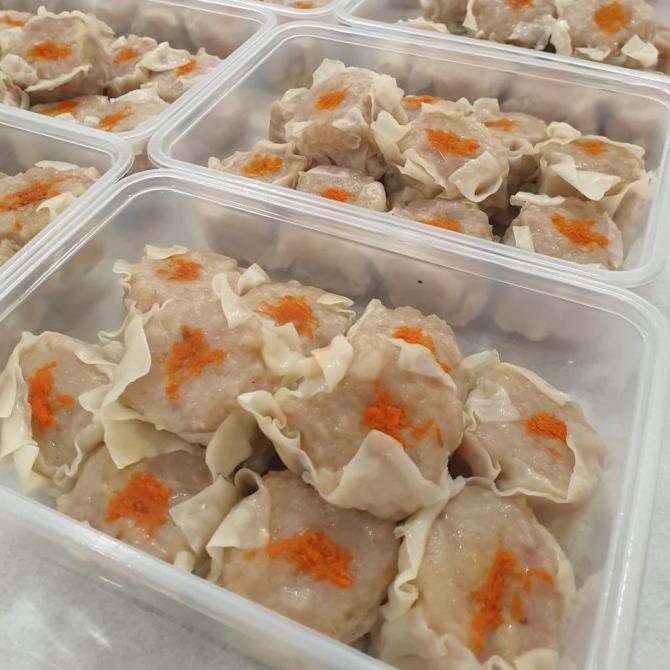 

Harvestmoon Frozen Food Siomay Babi Udang Per Pack Isi 10 Pcs Ready Stok