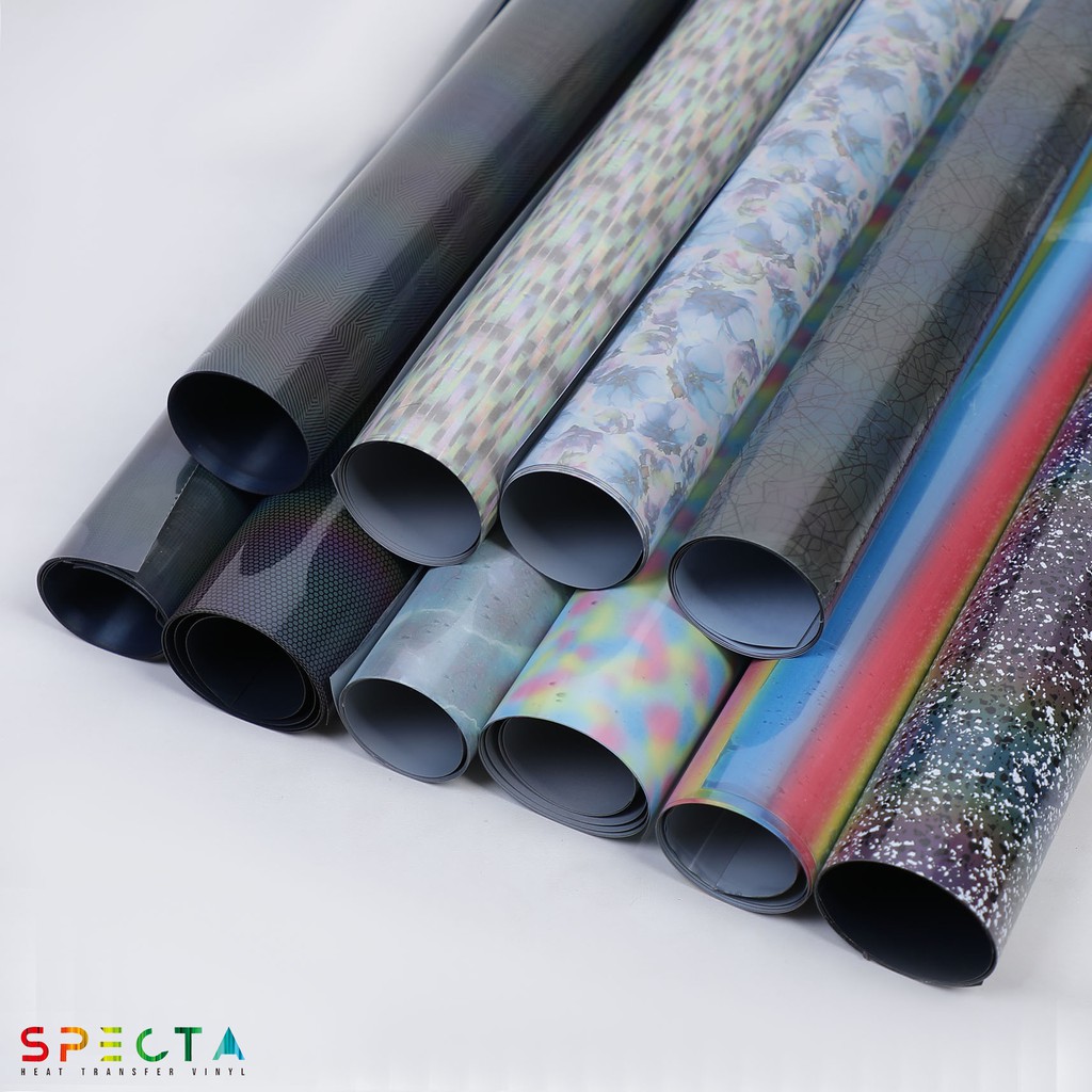 SPECTAFLEX POLYFLEX PU KOREA REFLECTIVE HOLOGRAPHIC ORIGINAL HTV VINYL