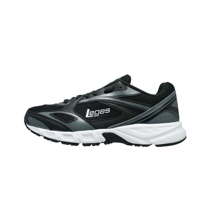 Sepatu League Legas Hitam Evade La M Running Shoes Pria Cowo Original