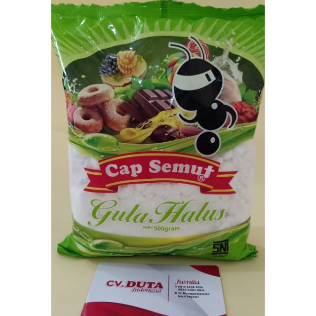 

Gula halus Cap semut 500gr