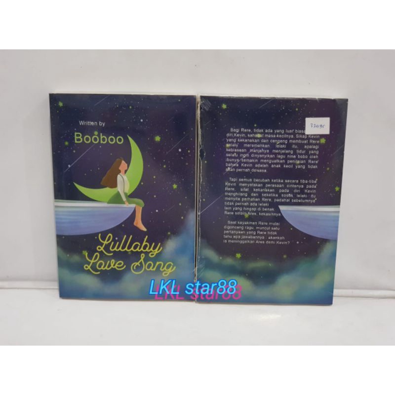 Buku Novel Lullaby Love Song by Booboo