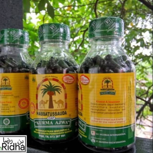 

Habbatutusauda kurma ajwa 210