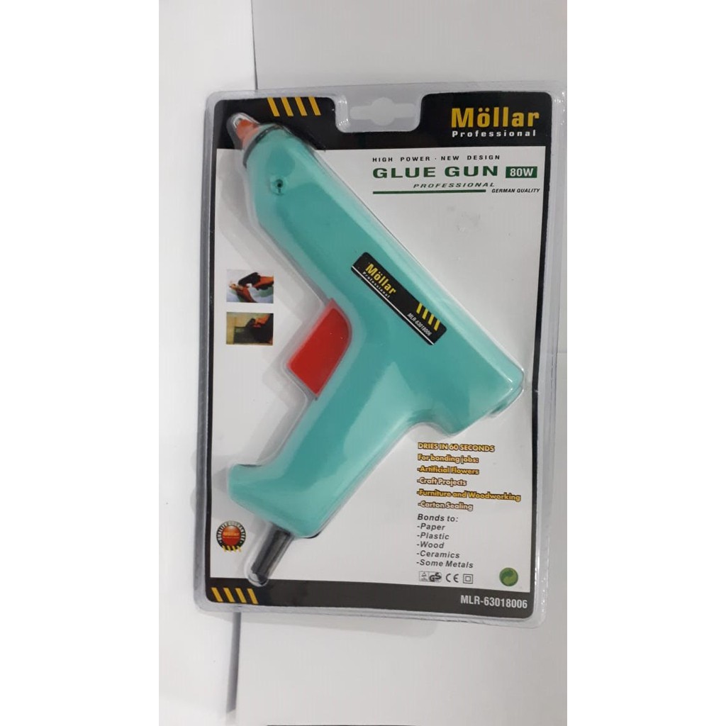 Glue Gun / Alat Tembak Lem / Alat Lem Tembak Bakar 80W MOLLAR