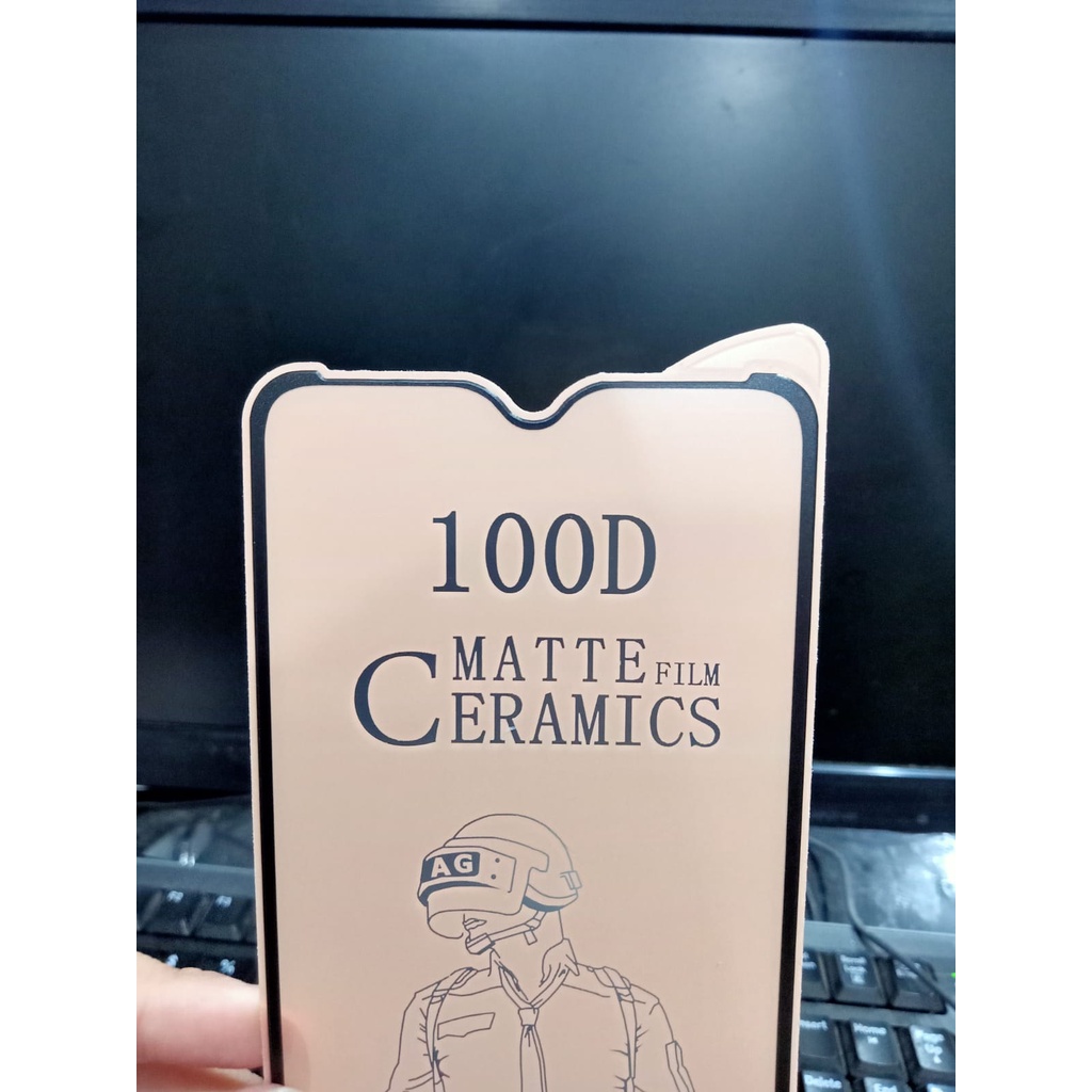 CMF Ceramic Matte Oppo A7 F9 A5S A11K A12 Full Screen Anti Gores Keramik Full Layar Anti Minyak