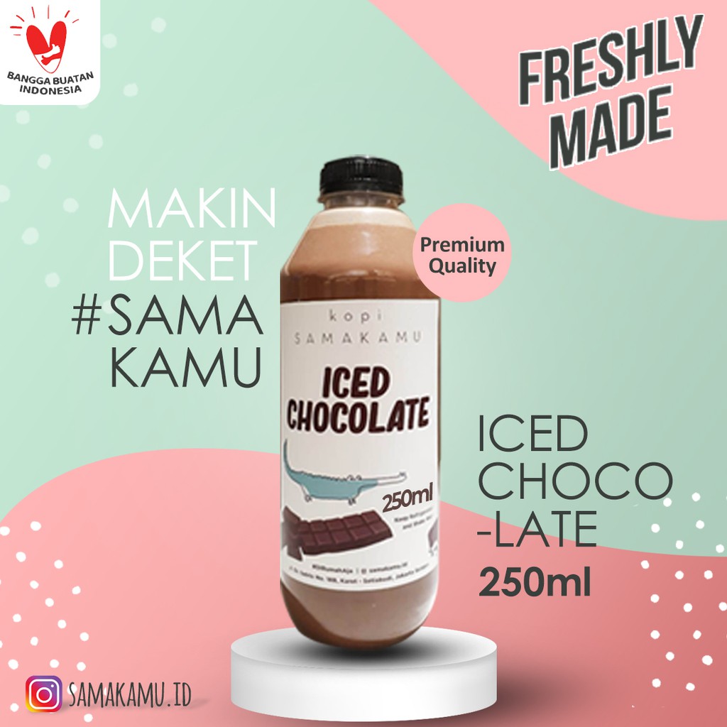 

Iced Chocolate SAMAKAMU 250ml || Made By Order || High Ingredients Only