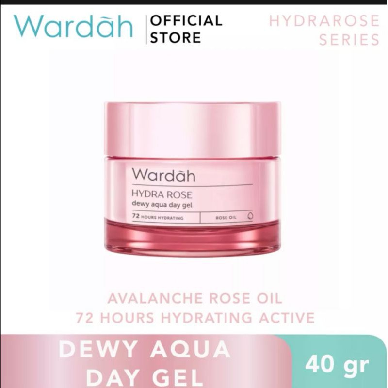 Wardah Hydra Rose Aqua Day Gel 40 gr