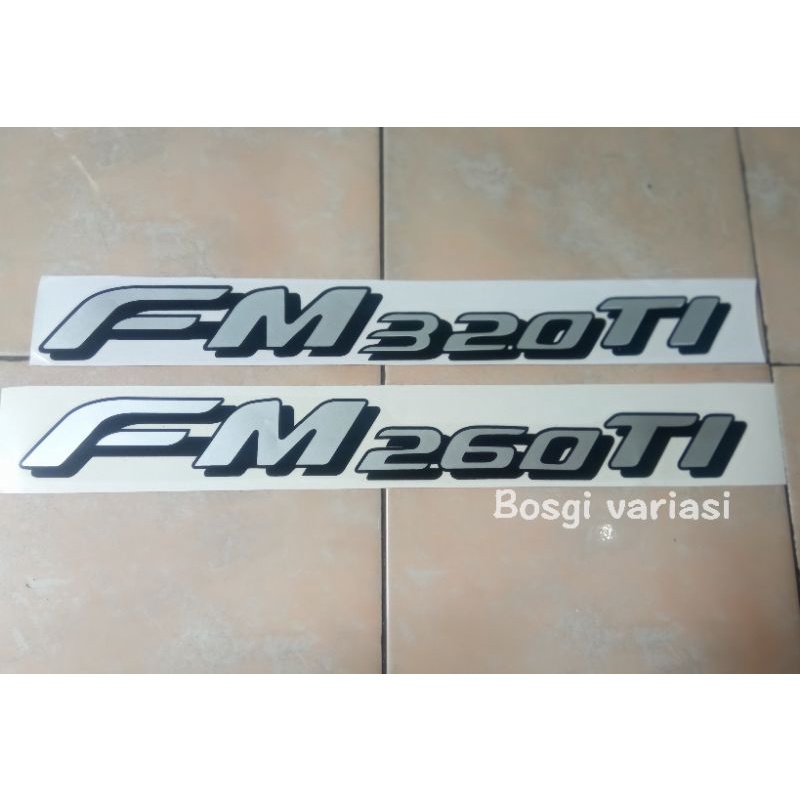Stiker Hino 500 FM320TI/ stiker hino FM260TI /Hino FM 320 Ti/ Hino FM 260 Ti