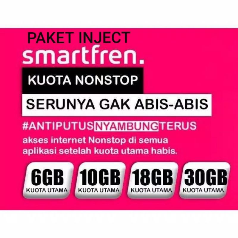 SMARTFREN KUOTA DATA NONSTOP PAKET DATA PAKET INTERNET SMARTFREN KUOTA NONSTOP