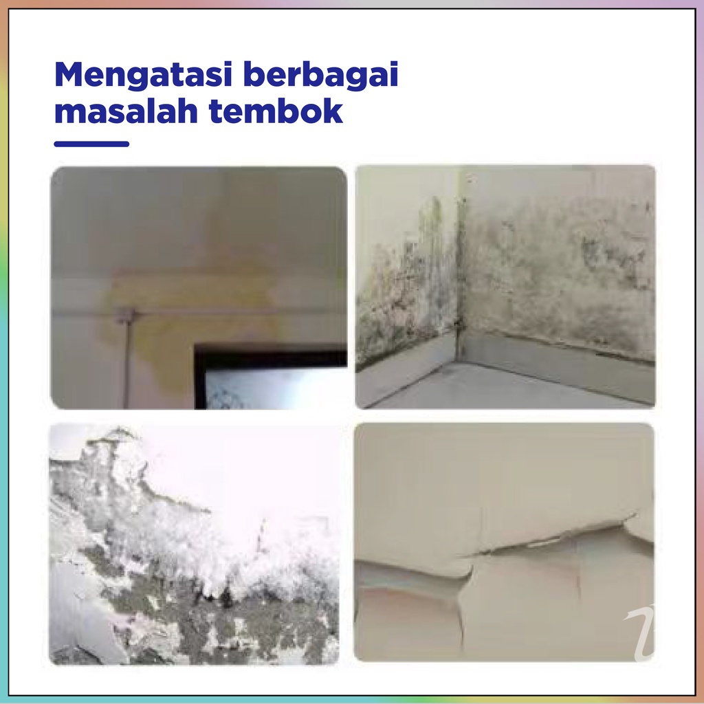 Wall Repair Pasta Dempul Penambal Dinding Cream Instan Water Proof