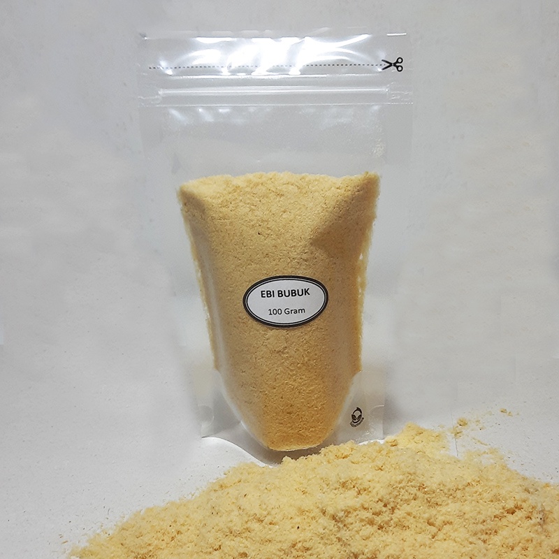 

Ebi Bubuk / Udang Kering Halus / Koya / Shrimp Powder - 100 Gram