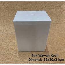 Box Styrofoam Kotak Gabus Wawan Kecil (2 kg) Jogja (Gojek)