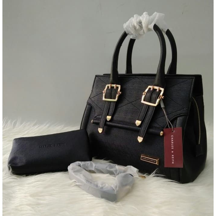 117 Tas Fashion Wanita CK Hitam Premium