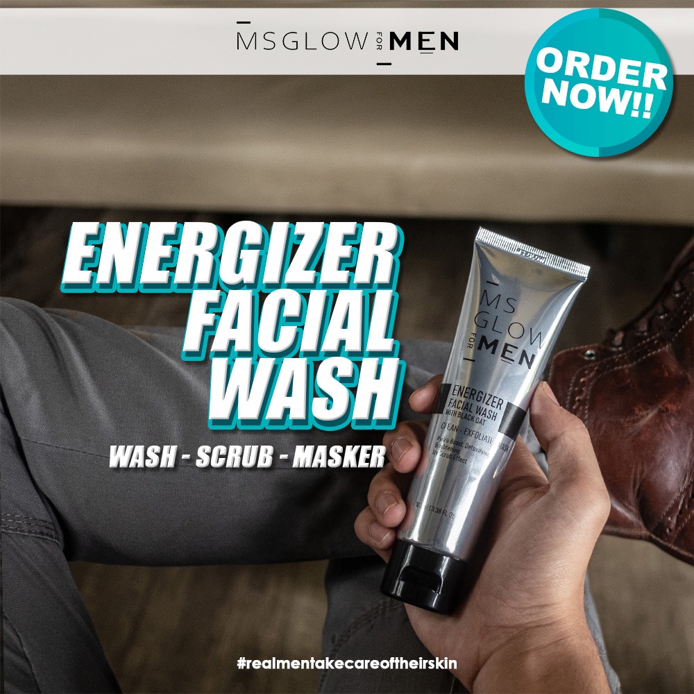 MS GLOW FOR MEN FACIAL WASH