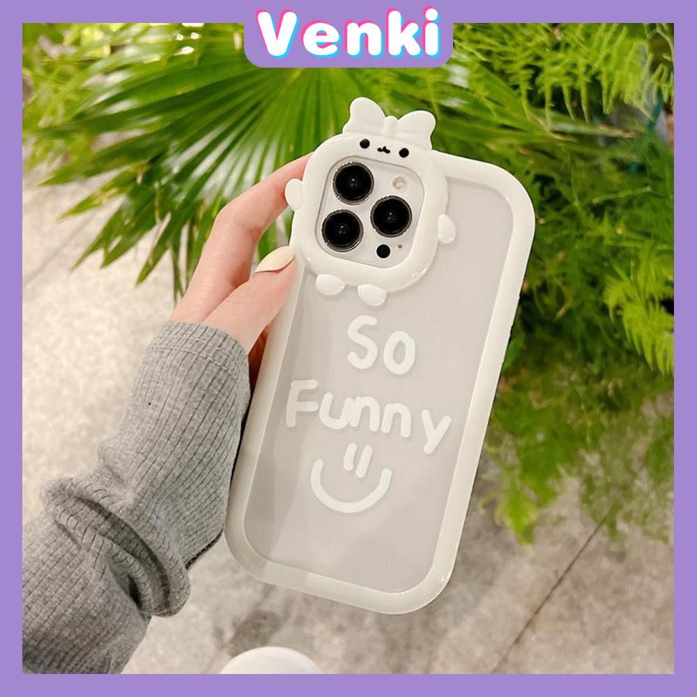 iPhone Case Silicone Soft Case Clear Case Airbag Shockproof Protection Camera Shiny Feel Smiley Cute Compatible For iPhone 11 Pro Max 13 Pro Max 12 Pro Max 7Plus xr XS Max