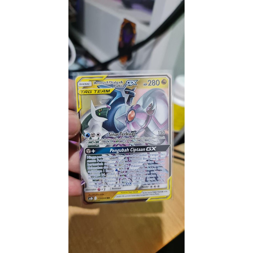 Tercepat Arceus Pokemon Card Gx